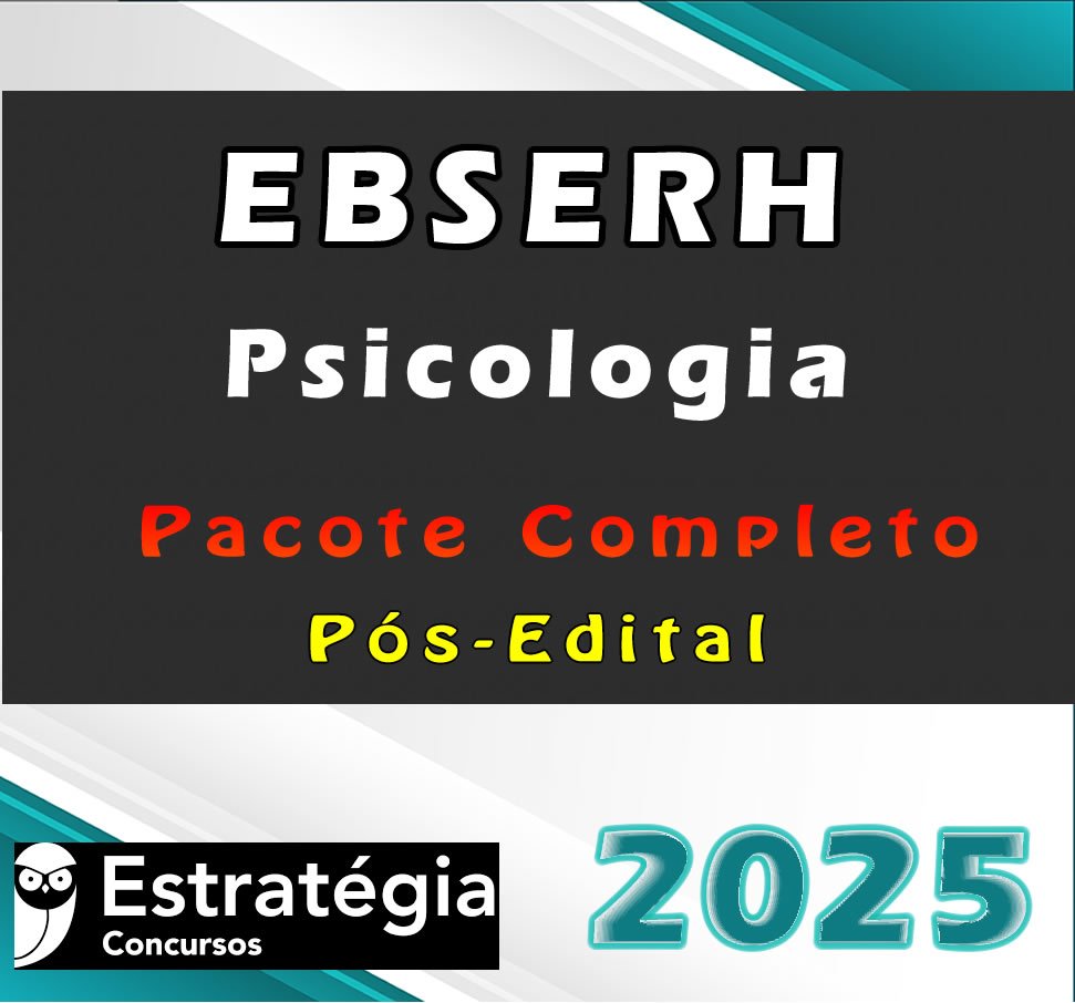 EBSERH Psicologia curso