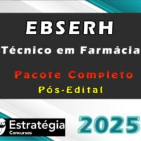 EBSERH Tecnico em Farmacia curso
