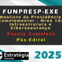 FUNPRESP EXE Analista de Previdencia Complementar Area 10 curso 2024