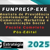 FUNPRESP EXE Analista de Previdencia Complementar Area 4 curso 2024