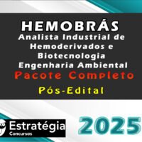 HEMOBRAS Analista Industrial de Hemoderivados e Biotecnologia Engenharia Ambiental