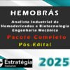HEMOBRAS Analista Industrial de Hemoderivados e Biotecnologia Engenharia Mecanica curso 2024