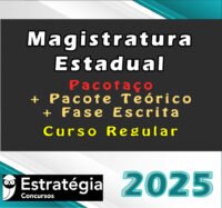 Magistratura estadual curso 2025