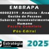 embrapa 40002319 Analista Area Gestao de Pessoas Subarea Desenvolvimento Humano