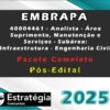 embrapa 40004461 Analista Area Suprimento Manutencao e Servicos Subarea Infraestrutura Engenharia Civil