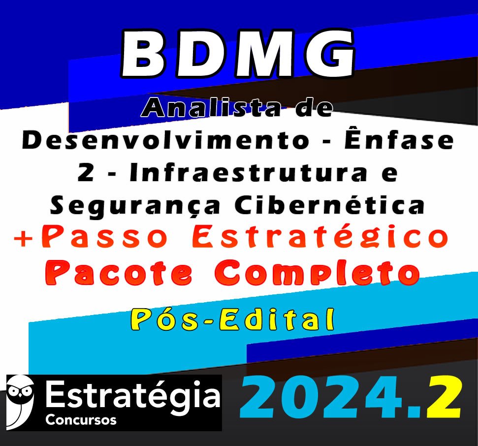 BDMG Analista de Desenvolvimento Enfase 2