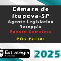 Camara de Itupeva SP Agente Legislativo Recepcao curso