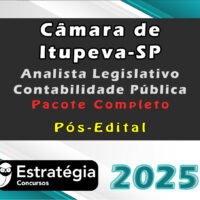 Camara de Itupeva SP Analista Legislativo Contabilidade Publica curso