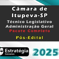 Camara de Itupeva SP Tecnico Legislativo Administracao Geral curso