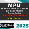 MPU Analista do MPU Perito em Engenharia Agronomica curso 2025