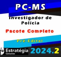 PC MS Investigador de Policia 2024