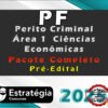 PF perito criminal area 1 curso 2025