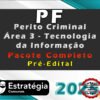 PF perito criminal area 3 curso 2025