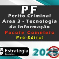 PF perito criminal area 3 curso 2025