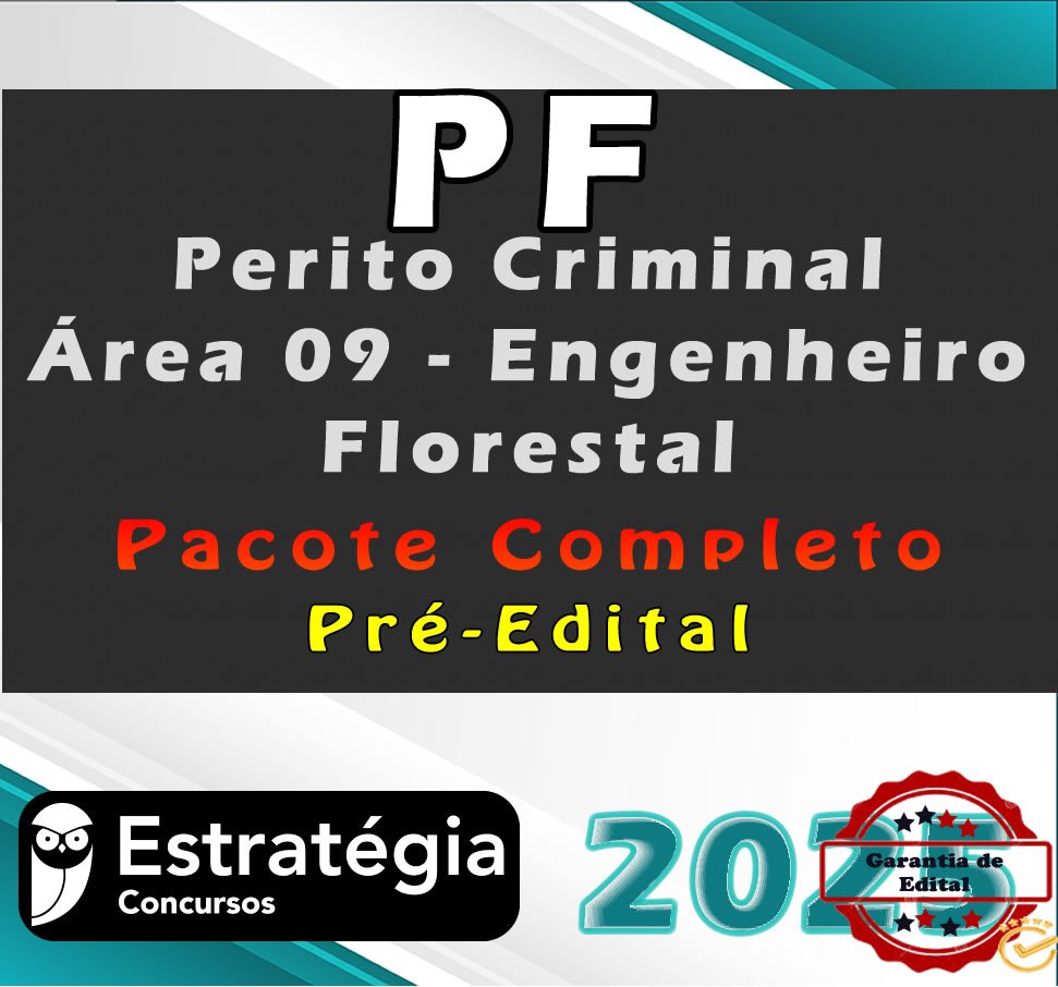 PF perito criminal area 9 curso 2025