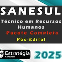 SANESUL Tecnico em Recursos Humanos curso 2025