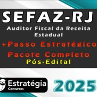 SEFAZ RJ Auditor Fiscal da Receita Estadual 2025