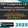 TRT Campinas 15a Regiao Analista Judiciario Tecnologia da Informacao curso 2025