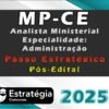 mp ce Analista Ministerial administracao passo