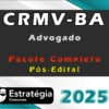 CRMV BA Advogado Pacote 2025 Pos Edital curso