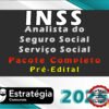 INSS Analista do Seguro Social Servico Social 2025