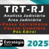 TRT RJ Analista Judiciario Area Judiciaria Pacotaco curso 2025