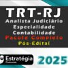 TRT RJ Analista Judiciario Especialidade Contabilidade curso2025