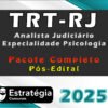 TRT RJ Analista Judiciario Especialidade Psicologia curso2025