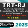 TRT RJ Analista Judiciario Especialidade Tecnologia da Informacaol curso2025