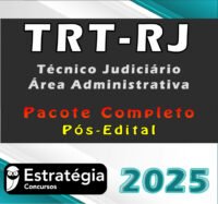 TRT RJ Tecnico Judiciario Area Administrativa curso2025
