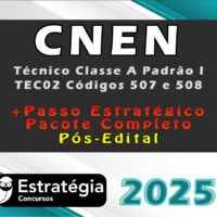 cnen Tecnico Classe A Padrao I TEC02 Codigos 507 e 508