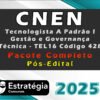 cnen Tecnologista A Padrao I Gestao e Governanca Tecnica TEL16 Codigo 428 curso 2025