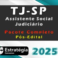 tj sp Assistente Social Judiciario 2025