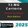 Cartorio TJ MG curso 2025 direto ao pontopos edital