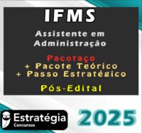 IFMS Assistente em Administracao curso 2025