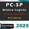 PC SP Medico Legista Pacote Teorico Estrategia 2025