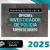 PREPARACAO PRE EDITAL OFICIAL INVESTIGADOR DE POLICIA DO ESPIRITO SANTO 2025
