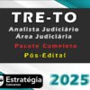 TRE TO Analista Judiciario Area Judiciaria Pacote Completo Estrategia 2025 2