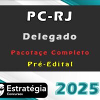 PC RJ Delegado Pacote Teorico 2025