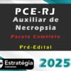 PCE RJ Auxiliar de Necropsia Pacote Teorico Estrategia 2025