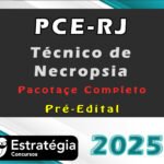 PCE-RJ (Técnico de Necropsia) - Pacote Teórico  - Estrategia 2025