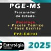 PGE MS Procurador do Estado curso 2025