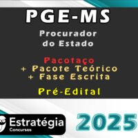 PGE MS Procurador do Estado curso 2025