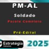 PM AL Soldado 2025 pacote completo