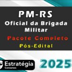 PM-RS (Oficial da Brigada Militar) Pacote Teórico- Estrategia 2025 - Pós-Edital