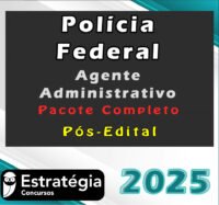 Policia Federal Agente Administrativo Pacote 1