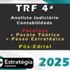 TRF 4a Regiao Analista Judiciario Contabilidade curso 2025