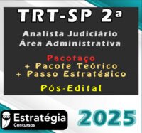 TRT SP 2a Regiao Analista Judiciario Area Administrativa 2025 curso