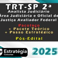 TRT SP 2a Regiao Analista Judiciario Area Judiciaria e Oficial de Justica Avaliador Federal 2025 curso