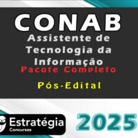 conab Assistente de Tecnologia da Informacao curso 2025 4